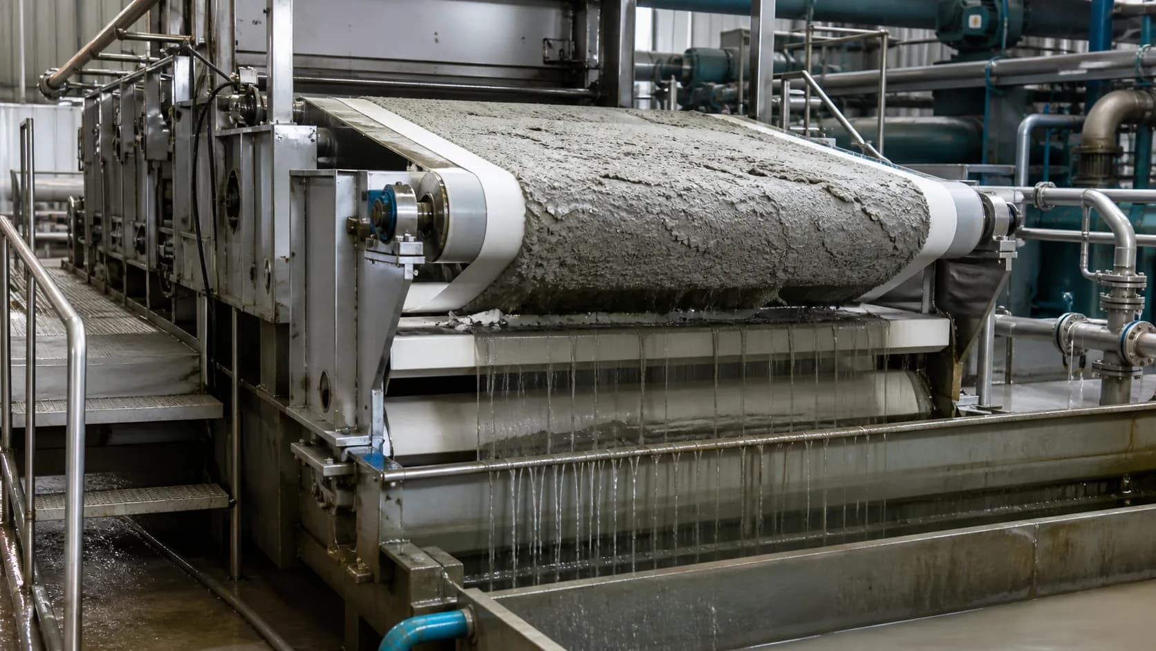 Industrial filtration and dewatering equipment